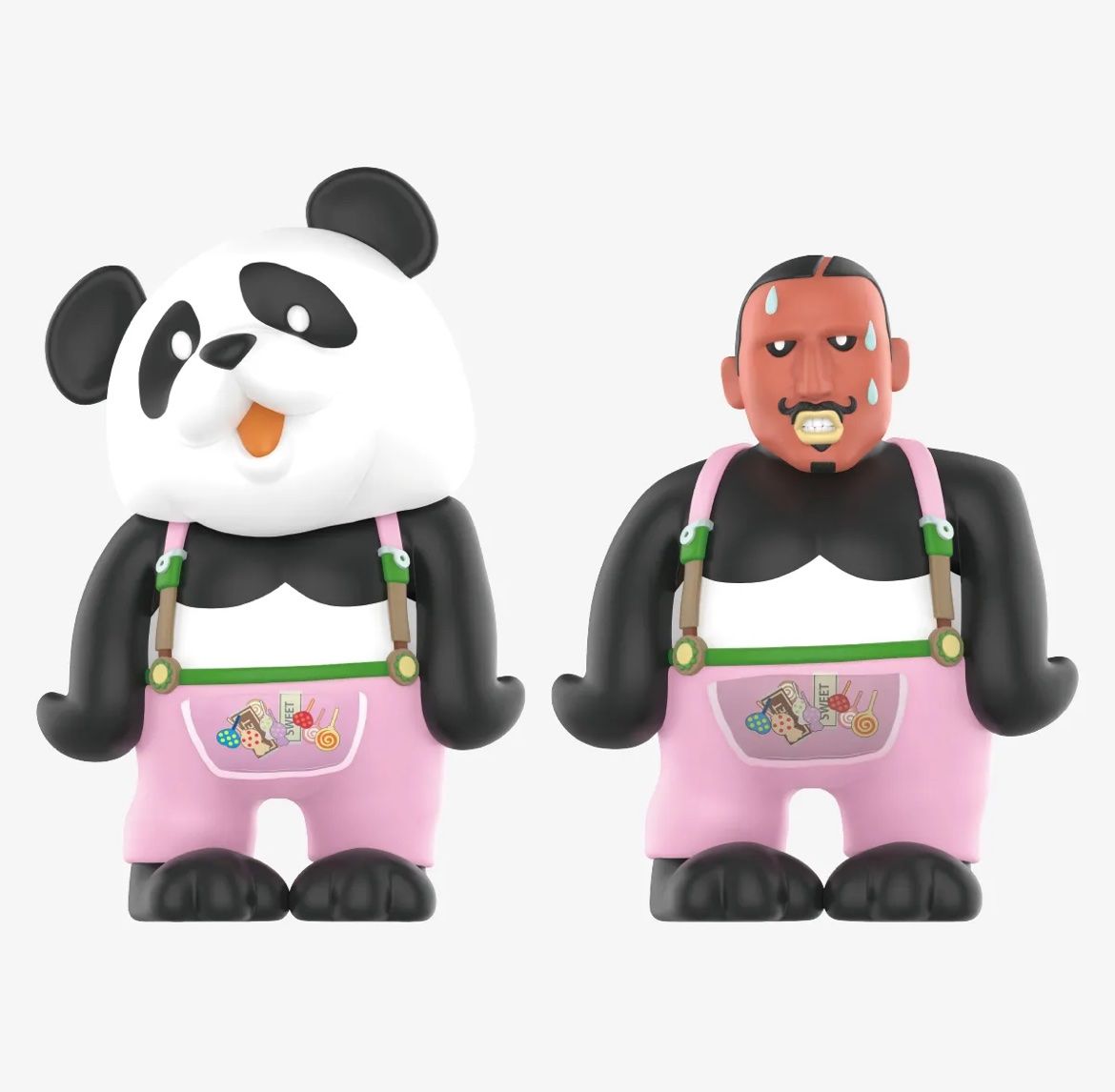 Pop Mart Figuren: Pop Mart CoolrainLABO Oh Face - DAPANDA (Check Card) – Neu (gemäss Beschreibung) aus Glattbrugg von arttoy.land 2