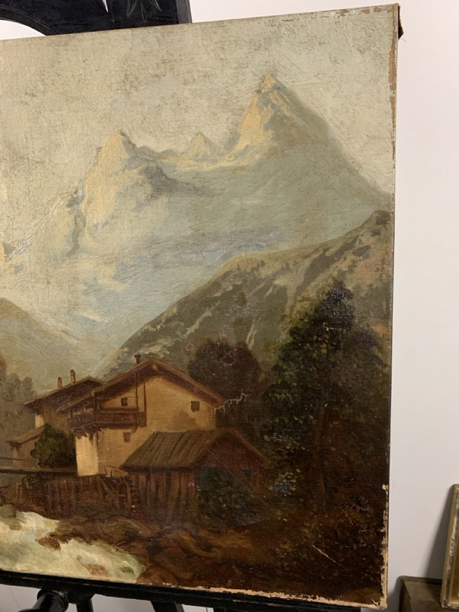 Dipinti: Schweizer Schule 19. JH – Usato da Wolfhalden venduto da SecondAntique 1