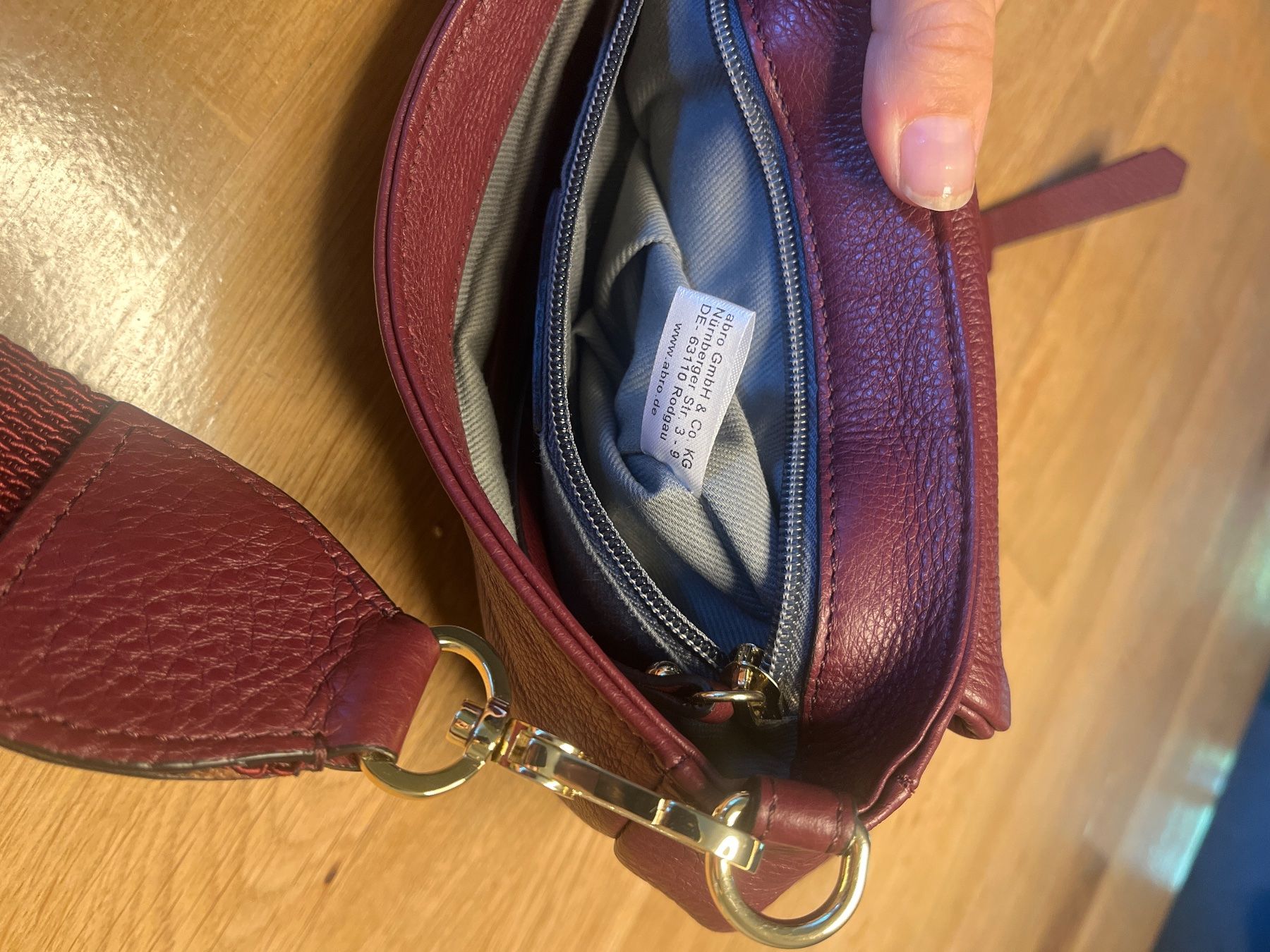 Abro Taschen für Damen: Abro Leder Tasche neu – Neu (gemäss Beschreibung) aus Bülach von Lunaromina 4