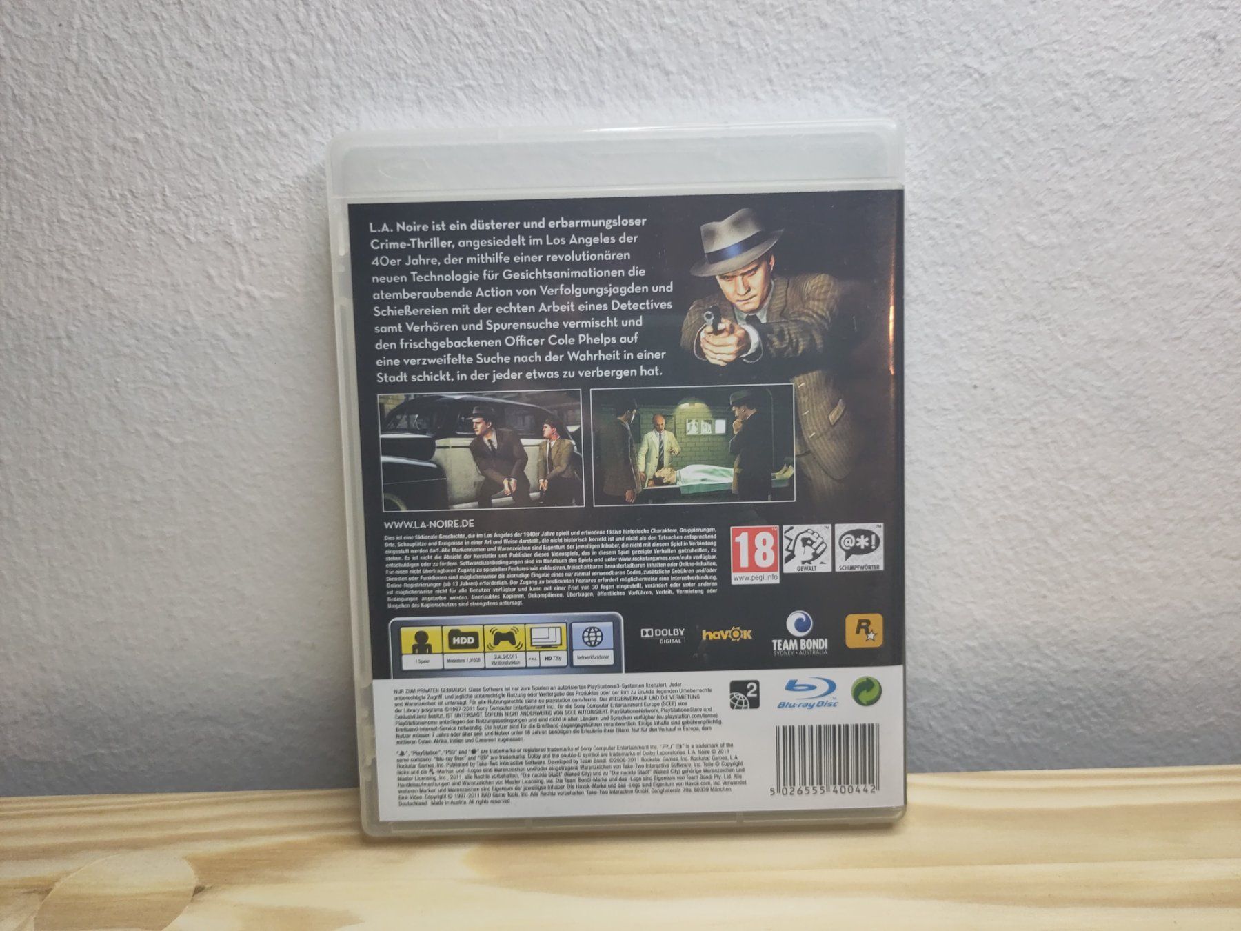 Giochi: LA Noire Playstation 3 PS3 PAL – Usato da Zug venduto da RepTCG 1