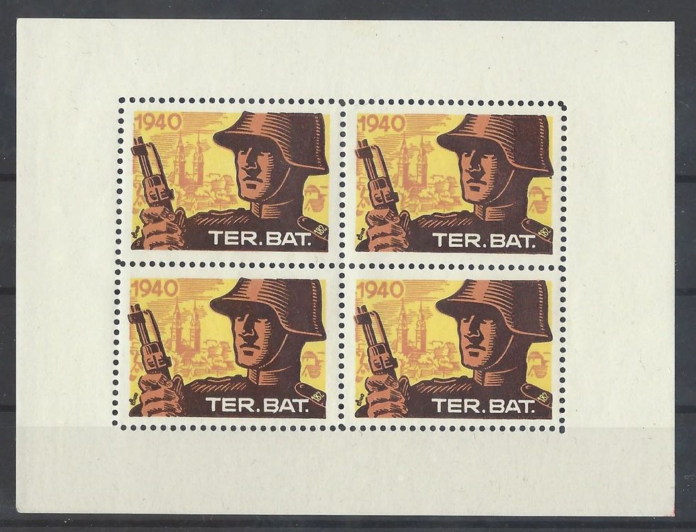 Tutti i francobolli: bt29/Timbres Militaires Ter.Bat.182 ... – Nuovo (secondo la descrizione) da Fleurier venduto da chrisssssss