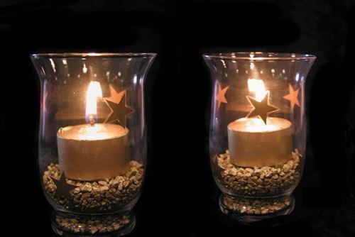 Portacandele: 2 tolle Weihnachts Windlicht Sets – Nuovo (secondo la descrizione) da Langwiesen venduto da rtWebshop
