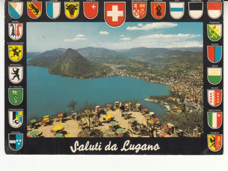 Cartoline postali: Lugano 1982 – Usato da Bürglen TG venduto da StampGraf
