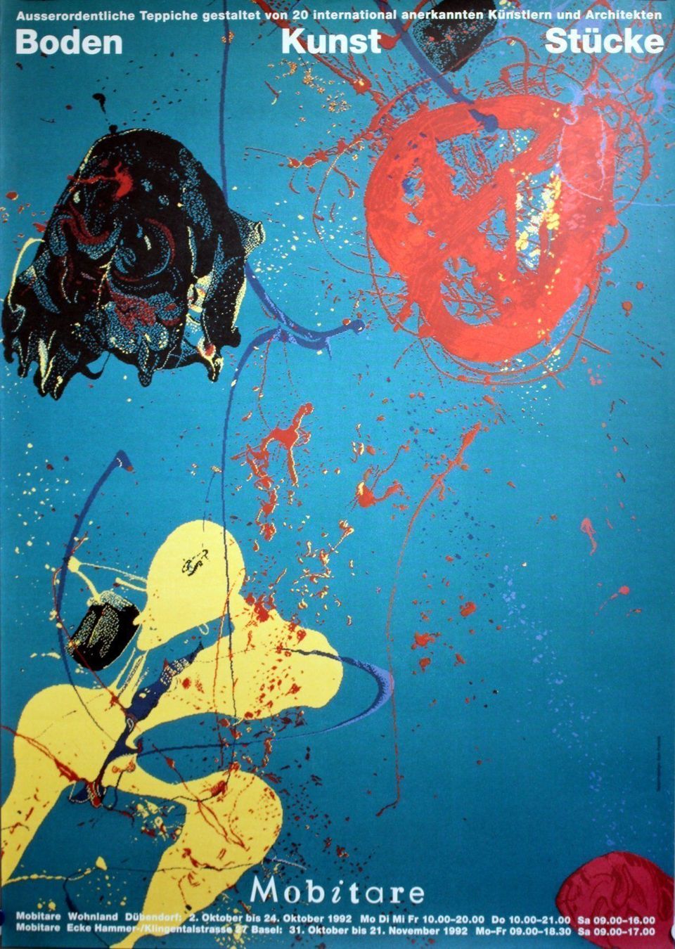 Foto & Immagini: Teppichdesign Sam Francis - Boden Kunst – Usato da Eggenwil venduto da Joyart