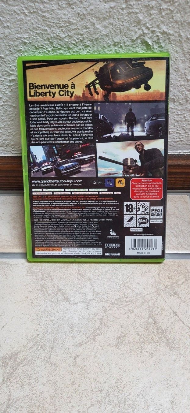 Microsoft Spiele: Xbox 360 - Grand Theft Auto IV – Gebraucht aus Münsingen von Heroism2010 1