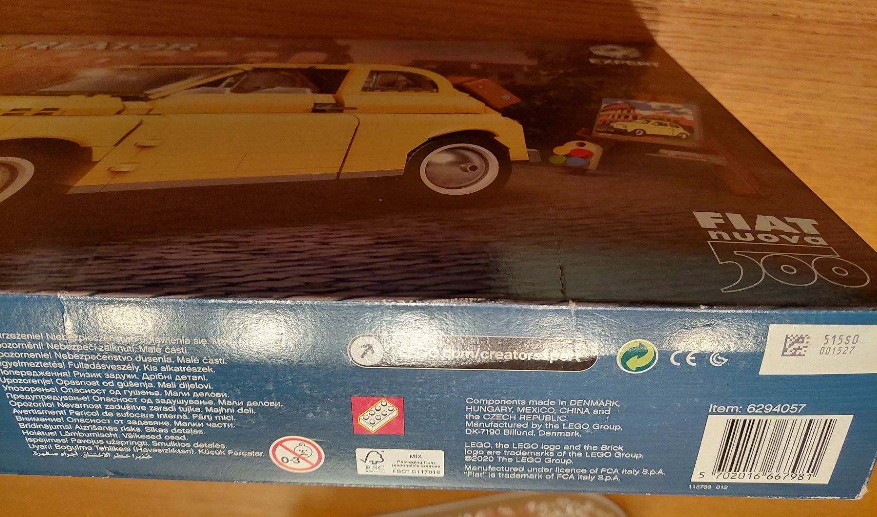 Lego Giocattoli: LEGO Creator Fiat 500 10271 – Nuovo e nell'imballaggio originale da Abtwil AG venduto da kidimagic1 4