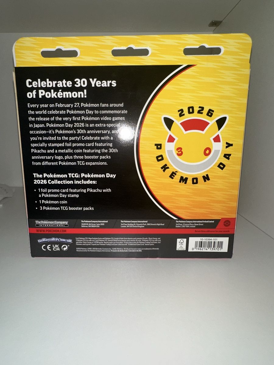 Pokémon Carte collezionabili: Pokemon Day Box  – Nuovo e nell'imballaggio originale da Allschwil venduto da delRic1 1