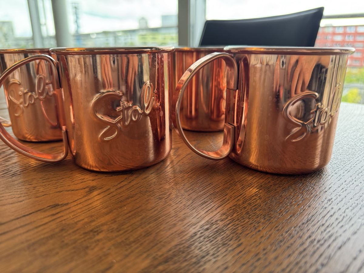 Tazze: 5 Stk. edle Moscow Mule Becher – Usato da Zürich venduto da TinyColors