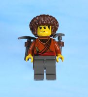LEGO Minifigur Sherpa Sangye Dorje with Backpack