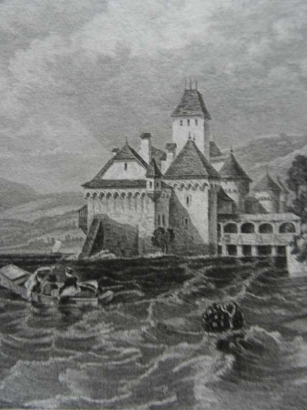 Gravures: Schloss Chillon Château – D'occasion à Risch par Rischli15 4