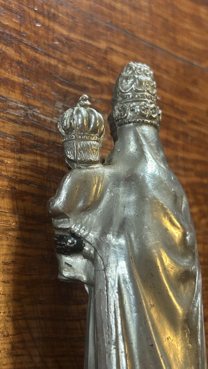 Skulpturen & Statuen: Statuette schwarze Madonna von Oropa – Gebraucht aus Riedholz von Frettchen63 5