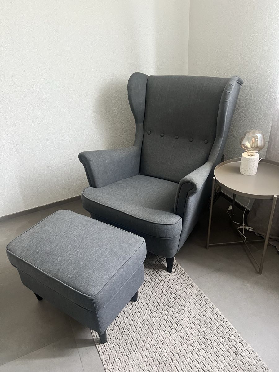 Ikea Sessel: Sessel inkl. Hocker  – Gebraucht aus Rupperswil von iva_xjl5