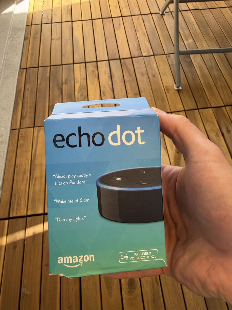 Amazon Haut-parleurs: Amazon Echo Dot 2. Generation mit Originalverpackung – Neuf (Voir description) à Abtwil SG par val_fls7