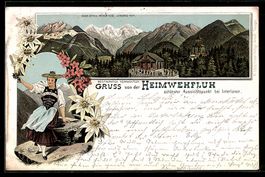 Litho Heimwehfluh, Restaurant und Aussic