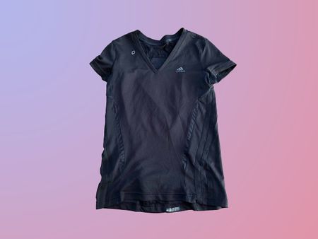 Adidas Sport T-Shirt Damen Schwarz, Gr. S, Top Zustand!