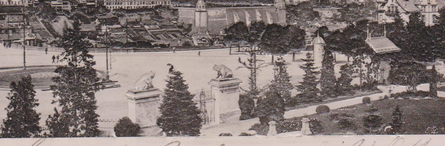 Cartoline postali: BERN Reliefkarte  3-D, Kartonkarte glänzend – Usato da Vitznau venduto da Ropaku 1
