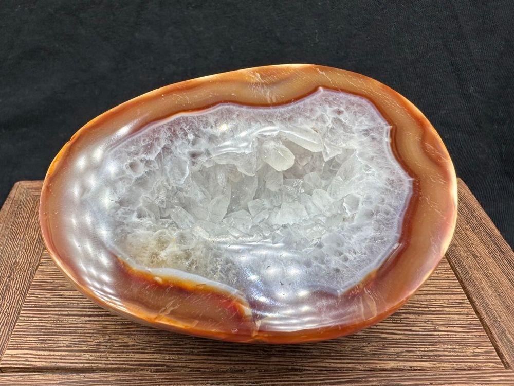 Quarz Geode Angel Aura Behandelt Geode - Schillernd Produktbild-Vorschau 1