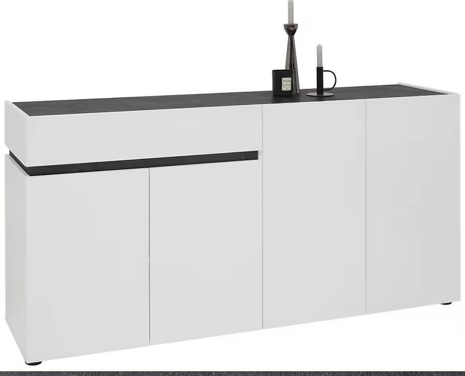 Cassettiere: Sideboard weiss/Anthrazit – Usato da Vaduz venduto da alina_hasler 1