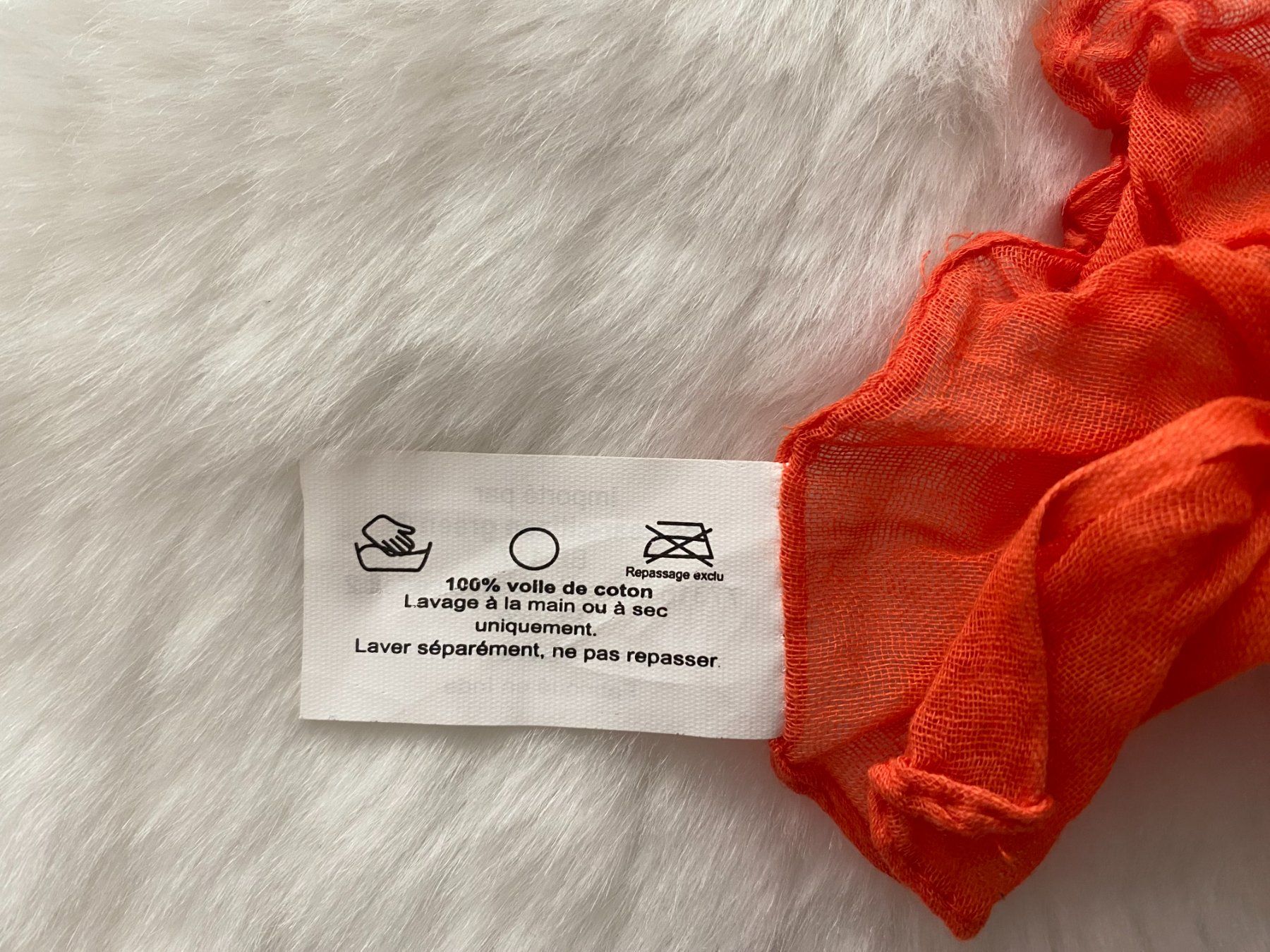 Foulards, Tücher & Schals: Foulard orange – Neu (gemäss Beschreibung) aus Unterterzen von Regenbogen88 1