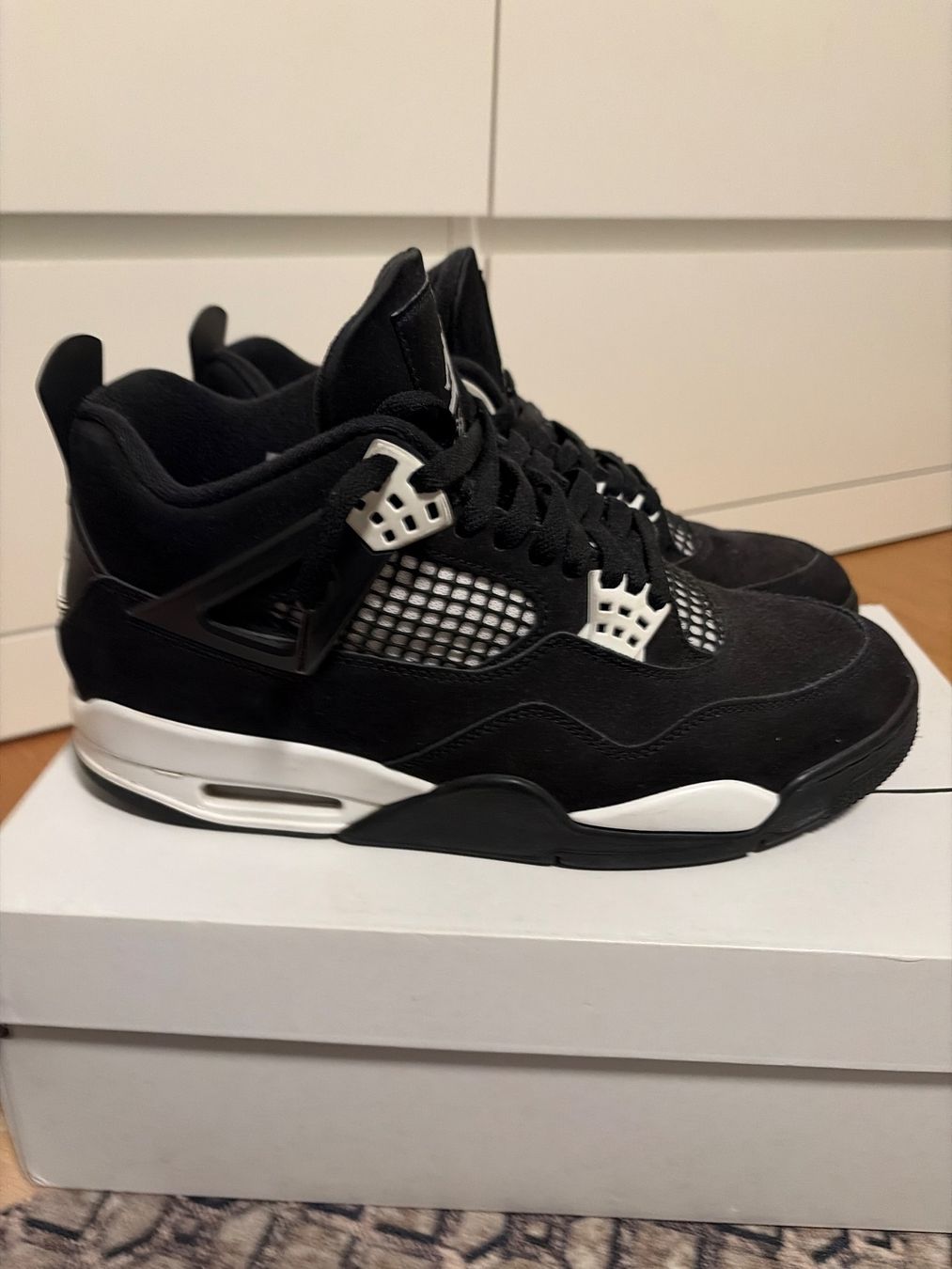 Jordan Herrenschuhe: Jorden 4 white thunder – Neu (gemäss Beschreibung) aus Dietlikon von nab_tj9m 1