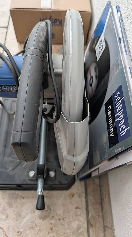 Sägen: NEU Scheppach Metallschneider mit Drei Ersatz platten – Gebraucht aus Rorbas von philips1 2