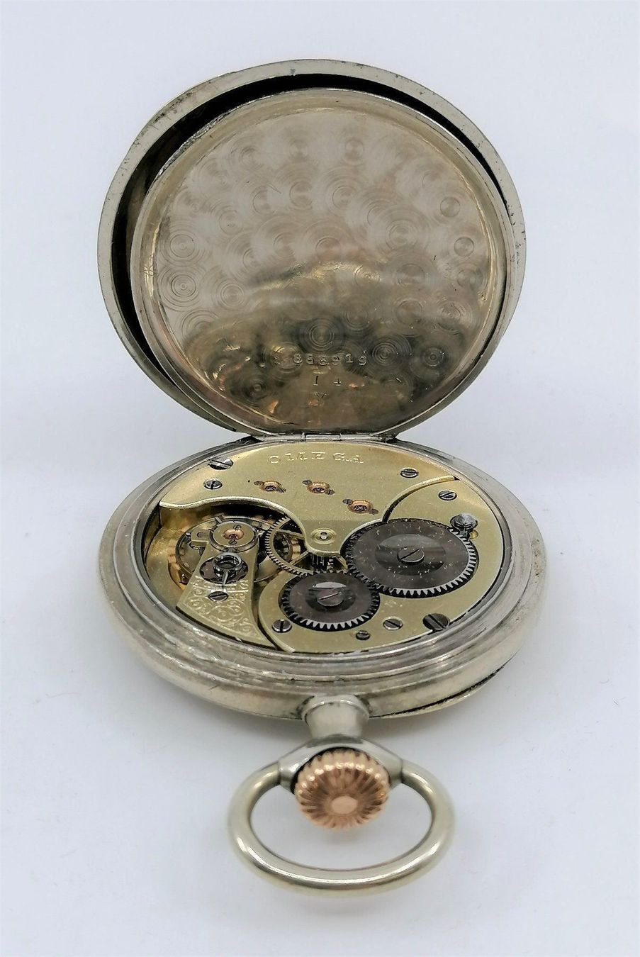 Omega Orologi: Omega Lépine Taschenuhr Edelstahl – Usato da Reinach BL venduto da fliegenrolli 4