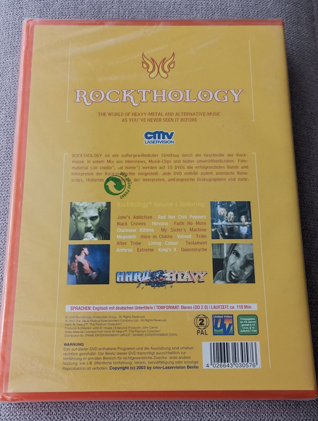 Alle DVDs: Rockthology Vol. 01 und Vol.02 - DVDs – Neu und originalverpackt aus Genève von Somethingwicked 1