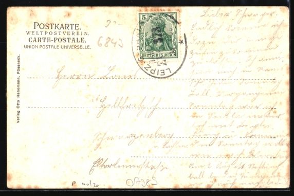 Cartoline postali: Grusskarten-AK Ranis, Teilansicht des Or – Usato da Berlin venduto da bartko-reher 1