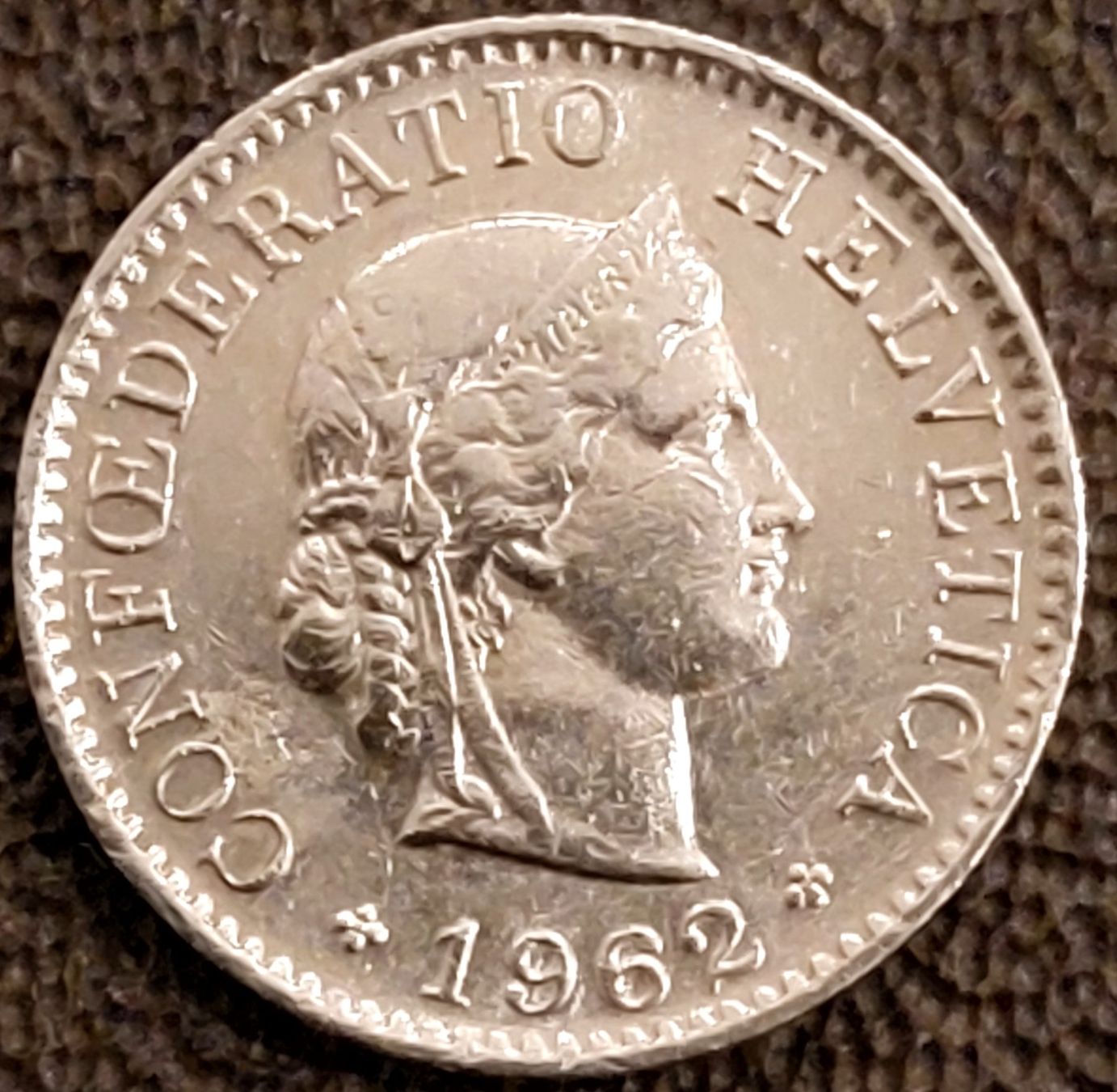 Tutti le monete: 5 Rappen 1962 – Usato da Arch venduto da coinsandmore