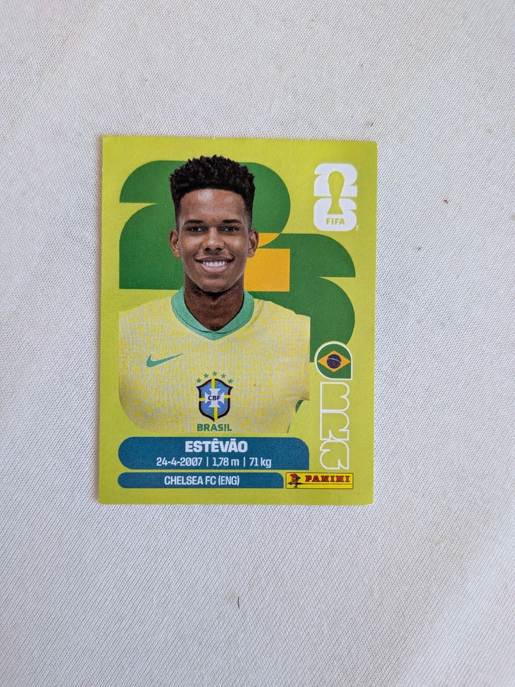 Panini Cartes à collectionner: Panini Bild BRA 20 – Neuf (Voir description) à Eschenbach SG par SanFranciscoCalifornia