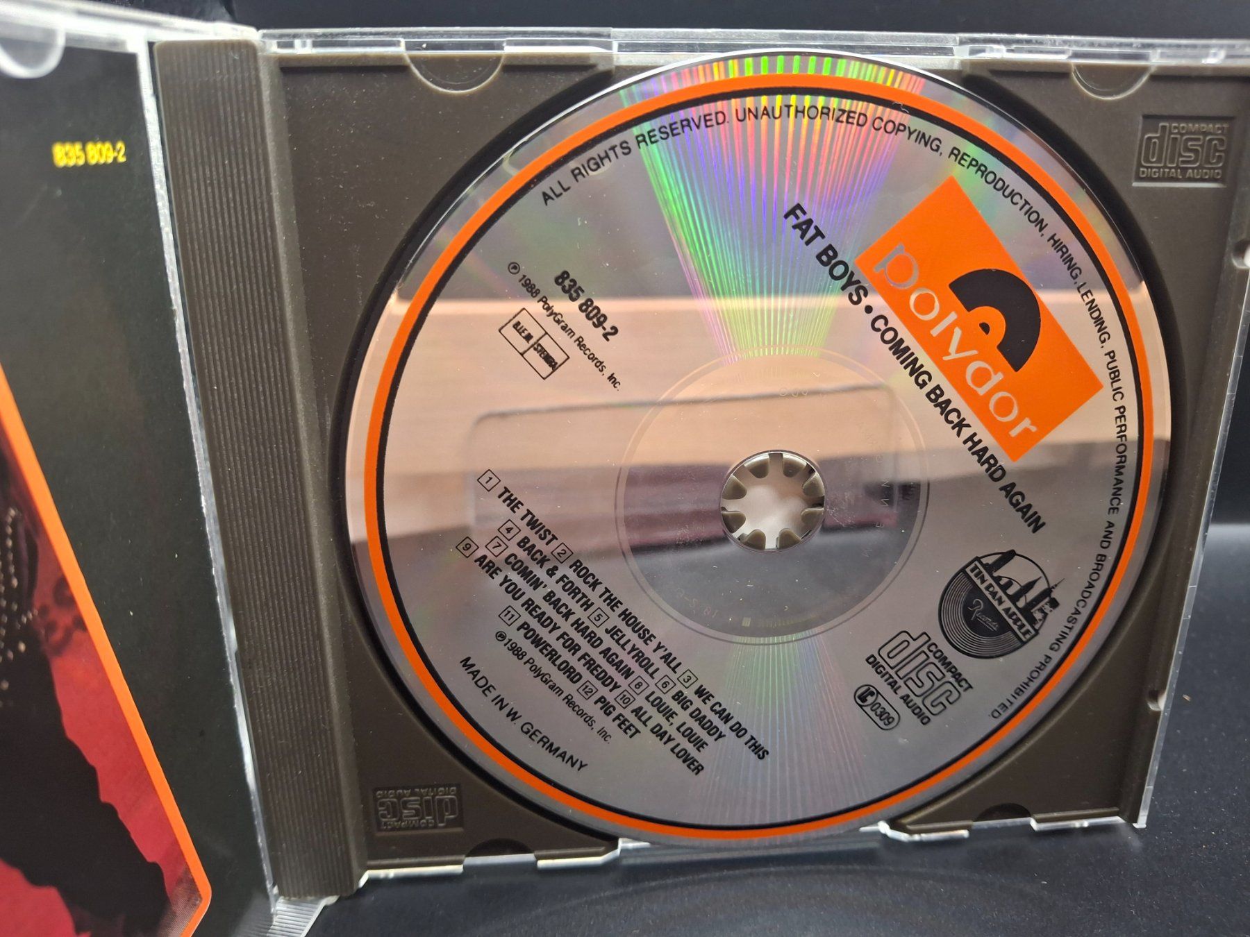 CD: Fat Boys – Coming Back Hard Again – Usato da St.Gallen venduto da jalamusic 2