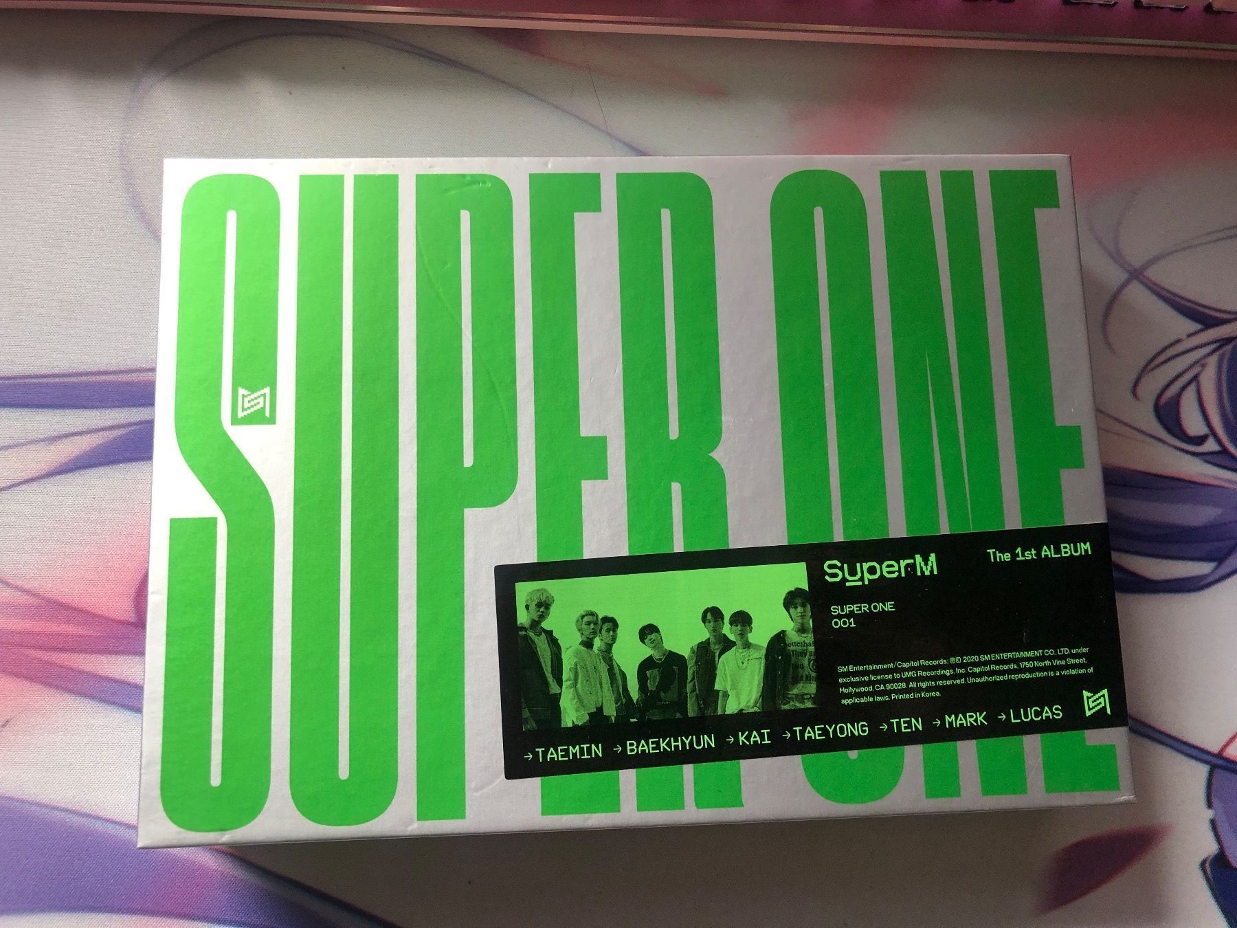 CD: (Kpop) Super M - Vol.1 SuperOne One Ver. – Usato da Strengelbach venduto da 300870