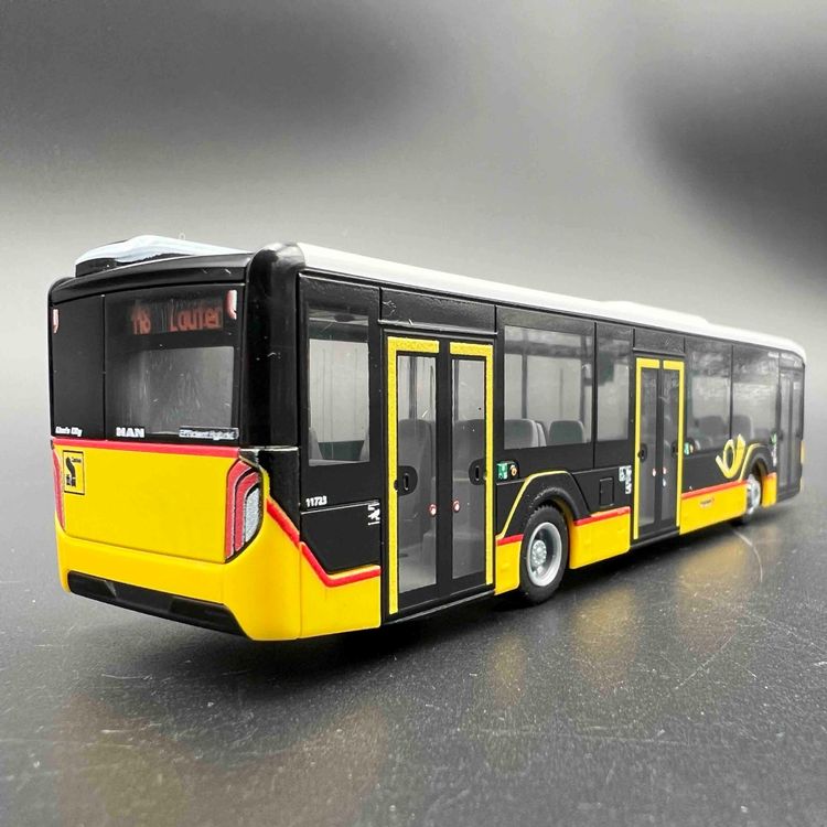 Bus MAN Lions City 12 - Rietze 75398 - Échelle 1:87 - Vert - Neuf