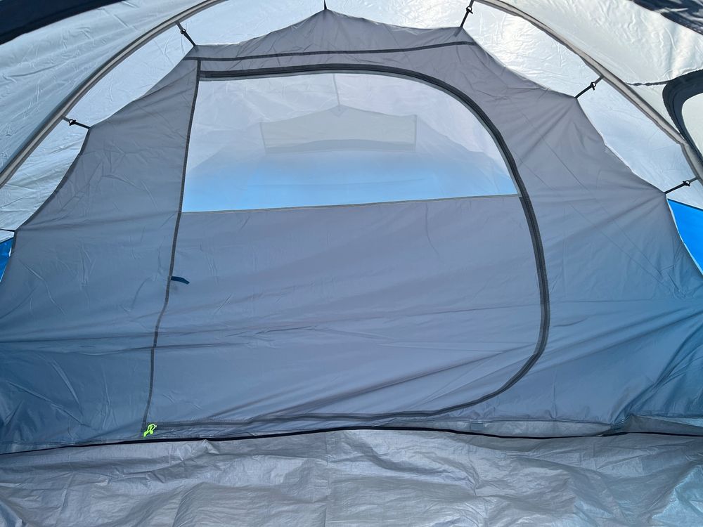 Outwell Earth Zelt 410x260x140cm - Blaues Wurfzelt Für Leichtes Camping