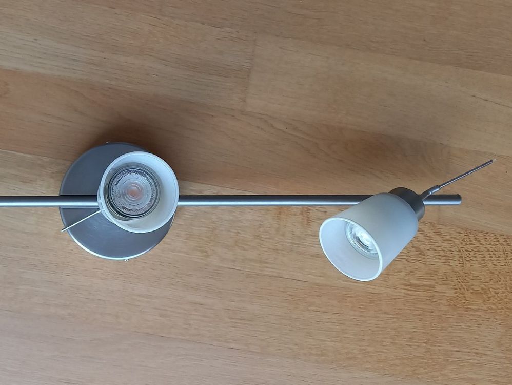 Ikea Lustres & lampes de plafonds: Deckenleuchte, drei armig, verstellbar mit Led Lampen. – D'occasion à Ebikon par Romei23 2