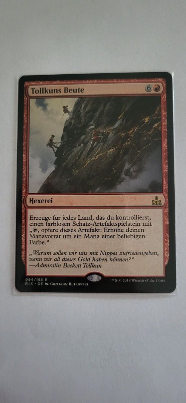 Magic The Gathering Sammelbilder & Trading cards: MTG - Tollkuns Beute – Gebraucht aus Münsingen von Heroism2010