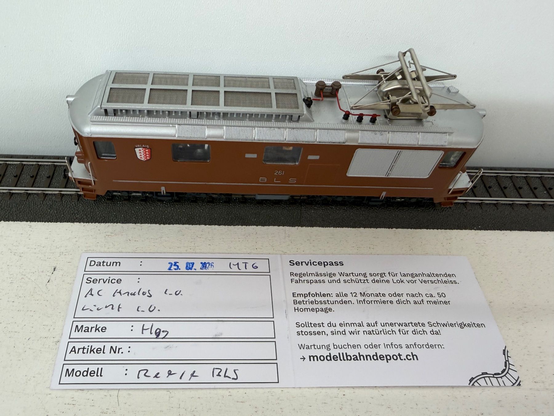 Hag Trains électriques: HAG BLS Ae 4/ 4Lokomotive AC – D'occasion à Büsserach par ModellbahnDepot 2