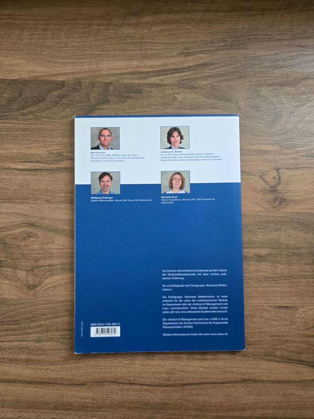 Bücher: Wirtschaftsmathematik 2 - Theorie & Beispiele – Gebraucht aus Winterthur von gia.23 1