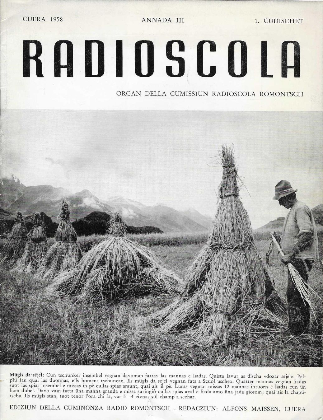 Libri: Radioscola 1958 – Usato da Flims - Dorf venduto da Stagediver