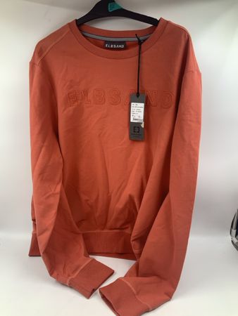 Sweatshirt Elbsand Jona ziegelrot Grösse XL neu