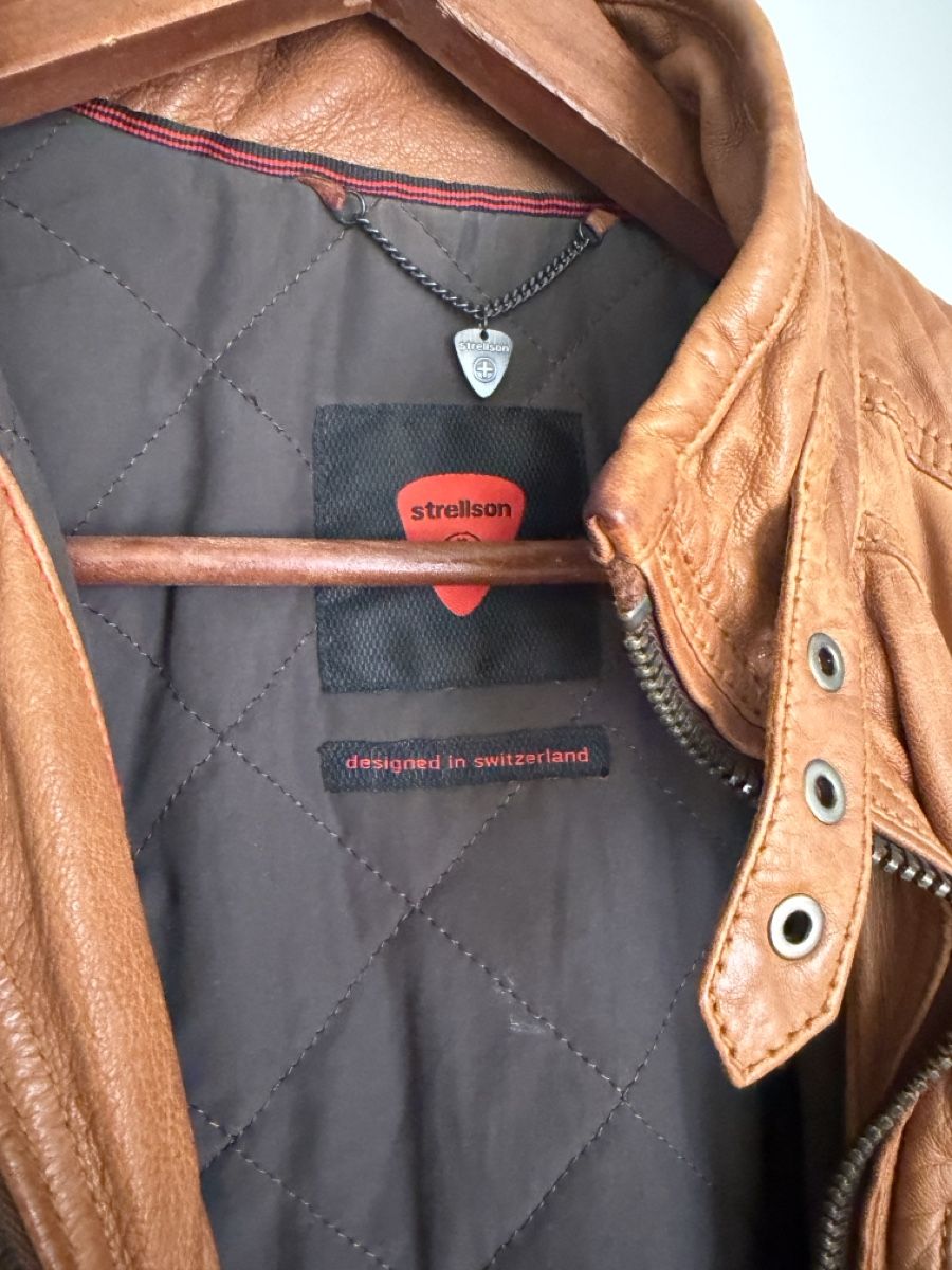Strellson Giacche: Strellson Lederjacke, Grösse 48, Top Zustand! – Usato da Zürich venduto da koe_2dwp 2