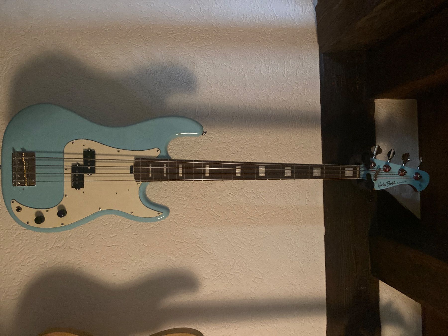 Harley Benton Strumenti musicali: HB MV4-P Daphne Blue – Nuovo (secondo la descrizione) da Fey venduto da Noly_zzm9