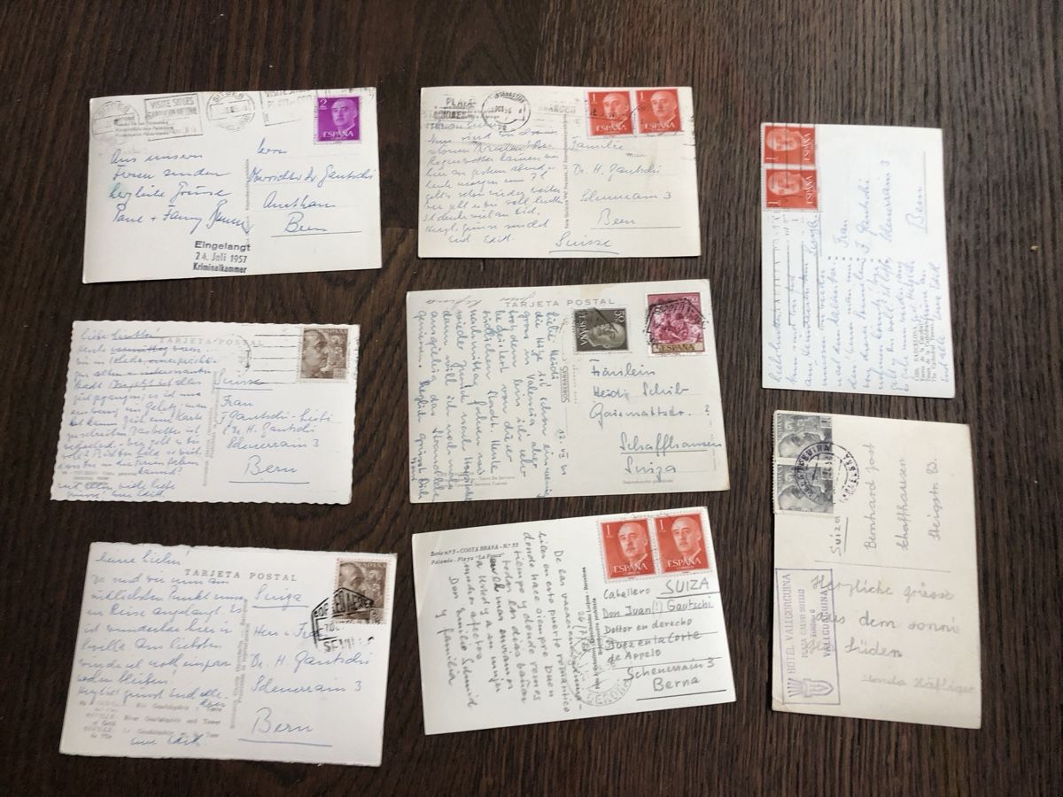 Cartoline postali: 8 alte Ansichtskarten ESPANA - interessnte Motive – Usato da Lufingen venduto da Rac0 5