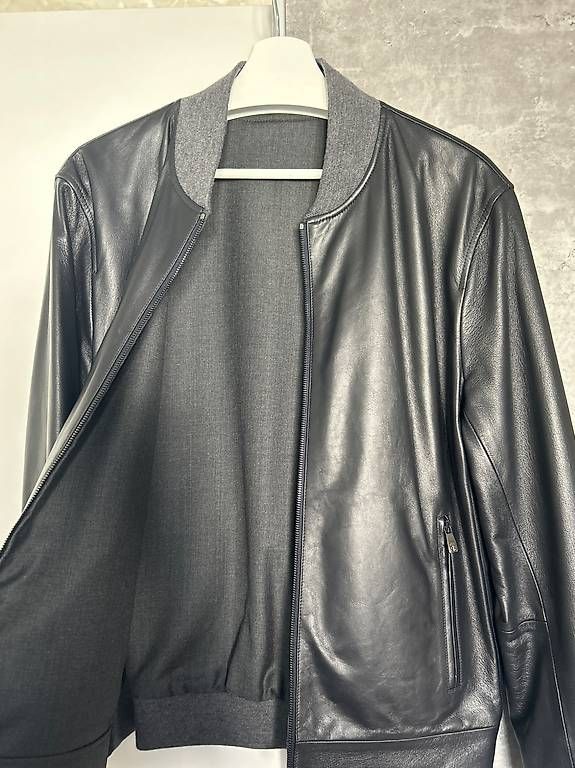 Corneliani Giacche: Lederjacke Corneliani wendbar Grösse: 50 – Nuovo (secondo la descrizione) da Niederglatt ZH venduto da Julia_4 3