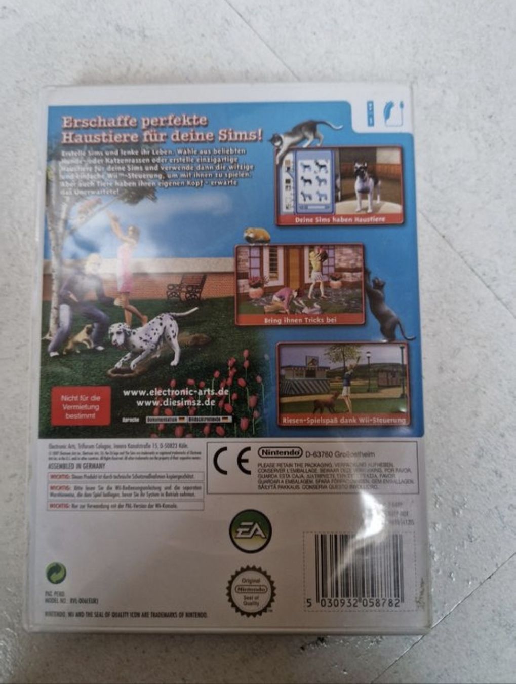 Nintendo Spiele: Die Sims 2 Haustiere für Wii MotionPlus – Gebraucht aus Unterseen von Blueeye 1