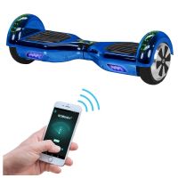 Robway W1 Hoverboard 2.0 Blau Chrom