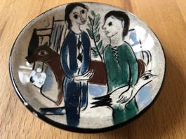Keramik Schale Ringschale Vallauris 1950er 6cm