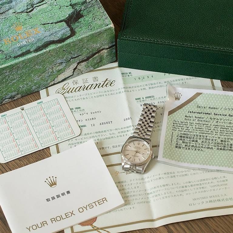Orologi: Rolex Datejust, référence 16234, vendue en 2001 – Usato da Lausanne venduto da inf_dft9 4