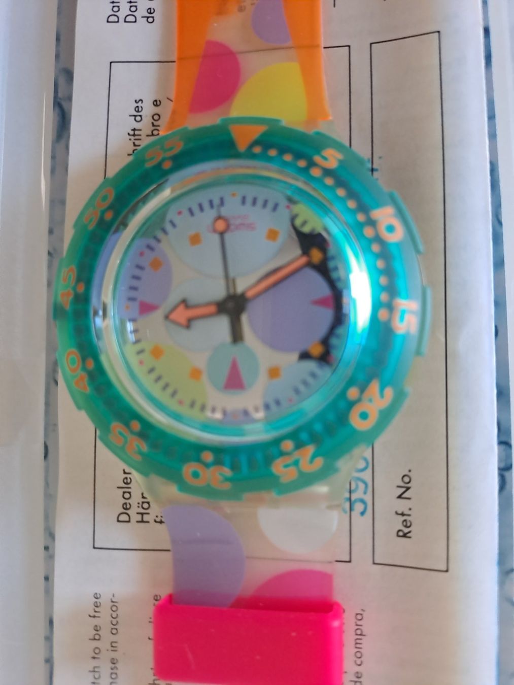 Swatch Orologi: Swatch Uhr Scuba 200 – Nuovo e nell'imballaggio originale da Basel venduto da RitaFO102 1