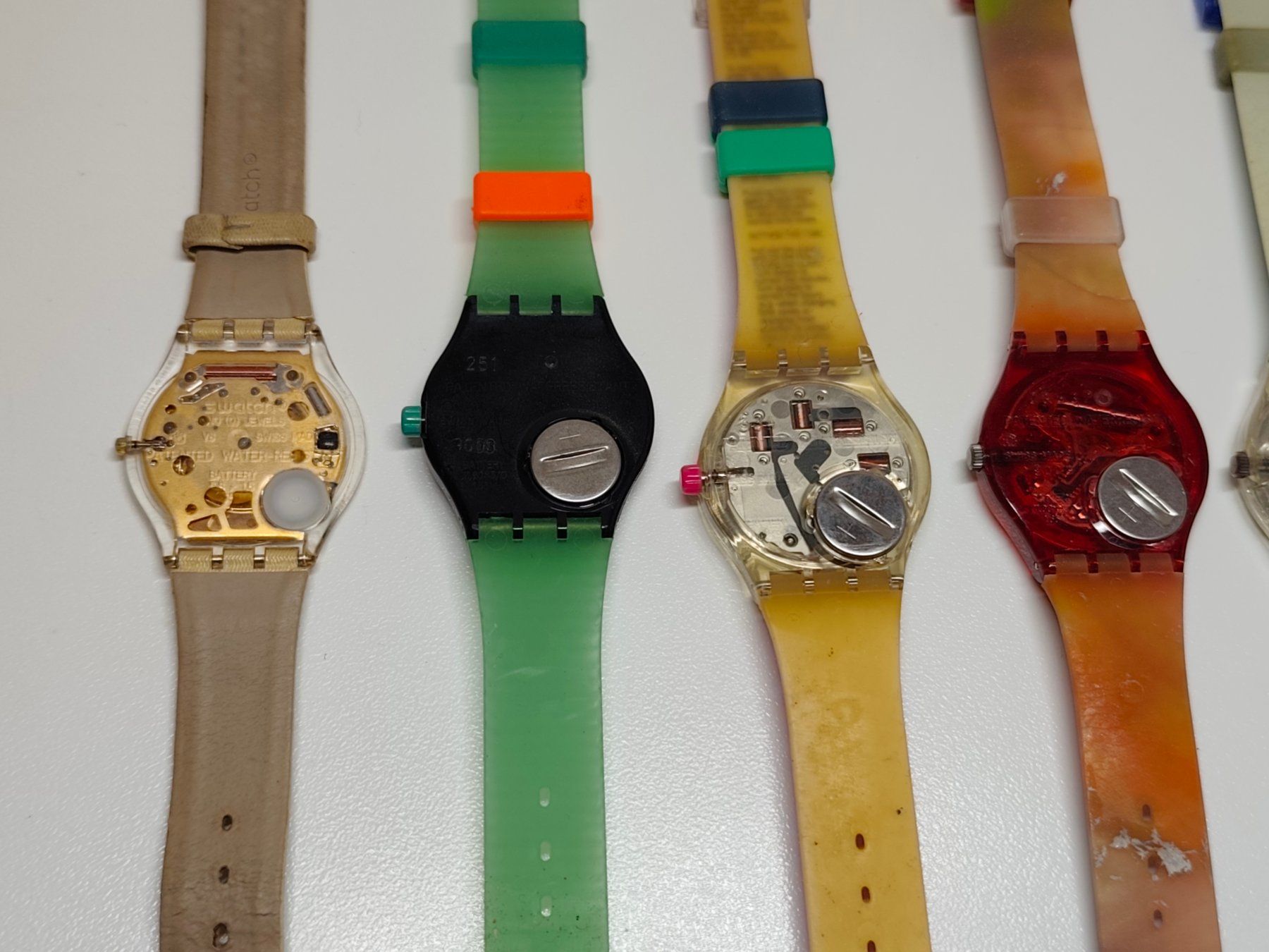 Swatch Orologi: Uhren Lot 8 Swatch Uhren – Difettoso da Eschenbach SG venduto da Piratenschatz 4